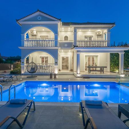 Luxury Villa Vanato & Pool Koukounariá Exterior foto
